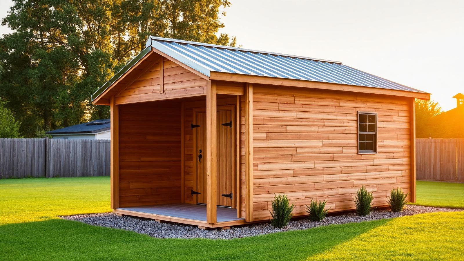 Custom Outdoor Structures project completed by Olivandro Co. in central Arkansas